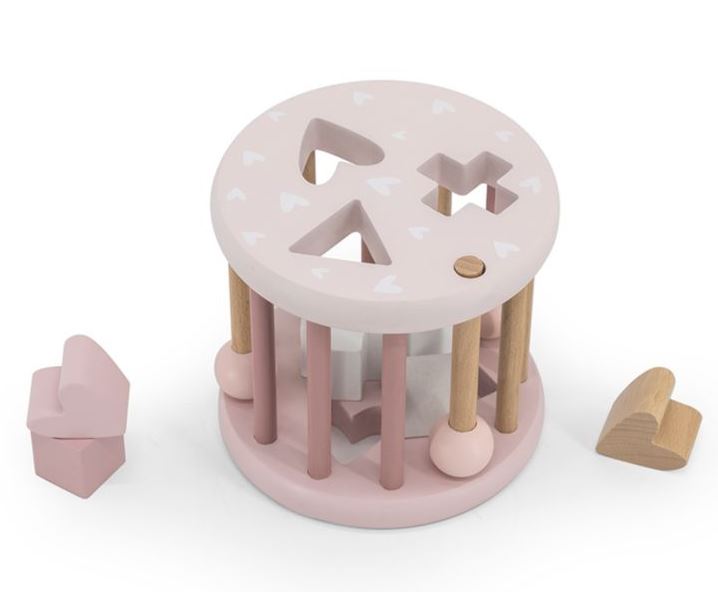 LABEL LABEL - ROUE DE TRIAGE DES FORMES - ROSE