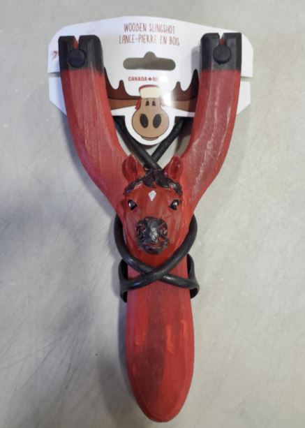 LANCE-PIERRE CHEVAL EN BOIS (SLINGSHOT)