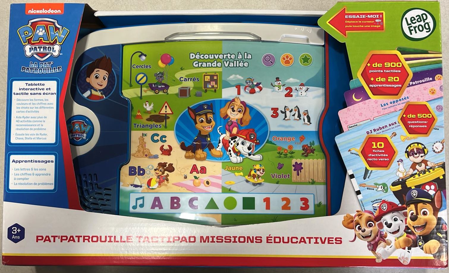 LEAPFROG - PAT PATROUILLE - TACTIPAD MISSIONS ÉDUCATIVES