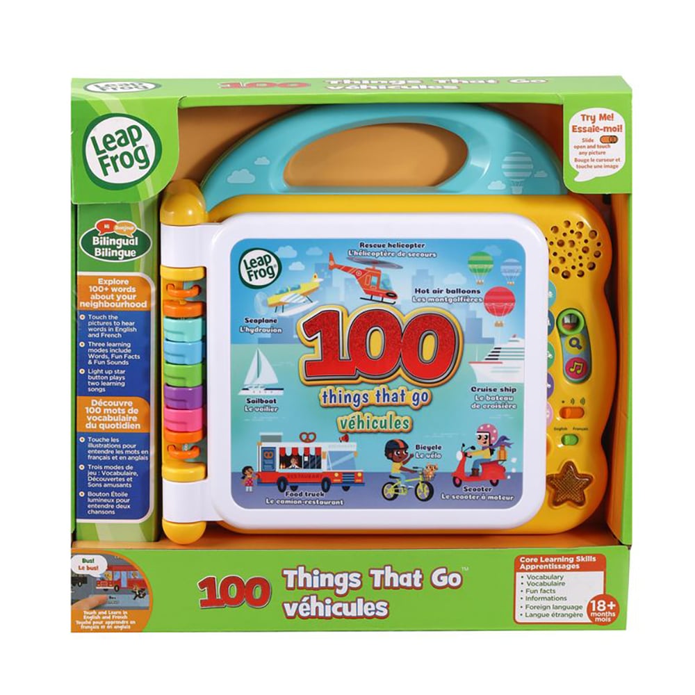 LEAPFROG - 100 VÉHICULES BILINGUE