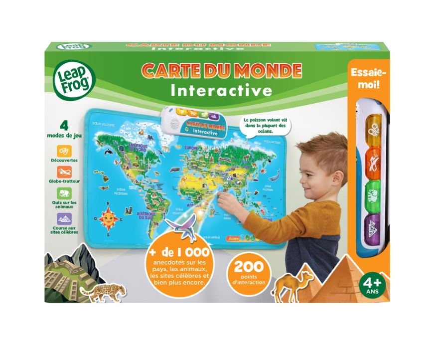 LEAPFROG - GENIUS XL - INTERACTIVE WORLD MAP