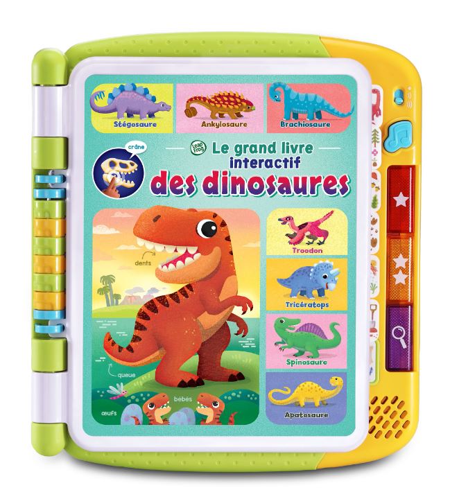 LEAPFROG - LE GRAND LIVRE INTERACTIF DES DINOSAURES