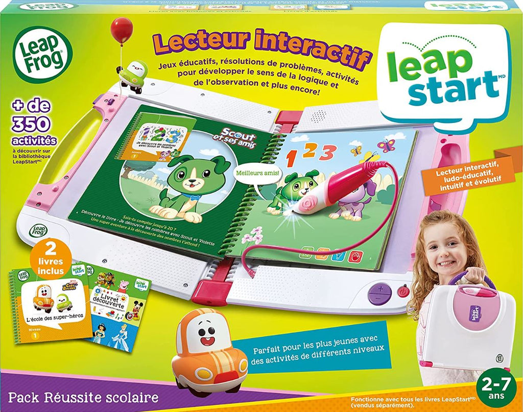 LEAPFROG LEAPSTART - PACK RÉUSSITE SCOLAIRE - ROSE