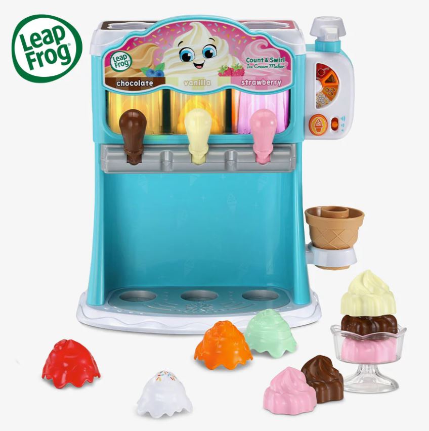 LEAPFROG - SCOOP & LEARN ICE CREAM CART