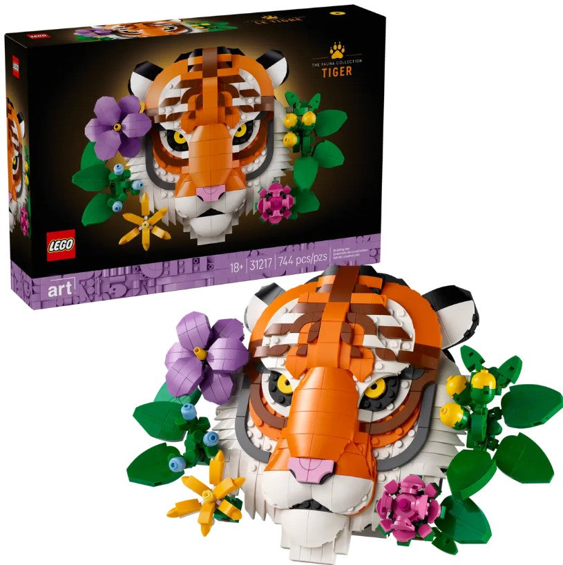 LEGO ART - LA COLLECTION DE LA FAUNE – LE TIGRE 3D #31217