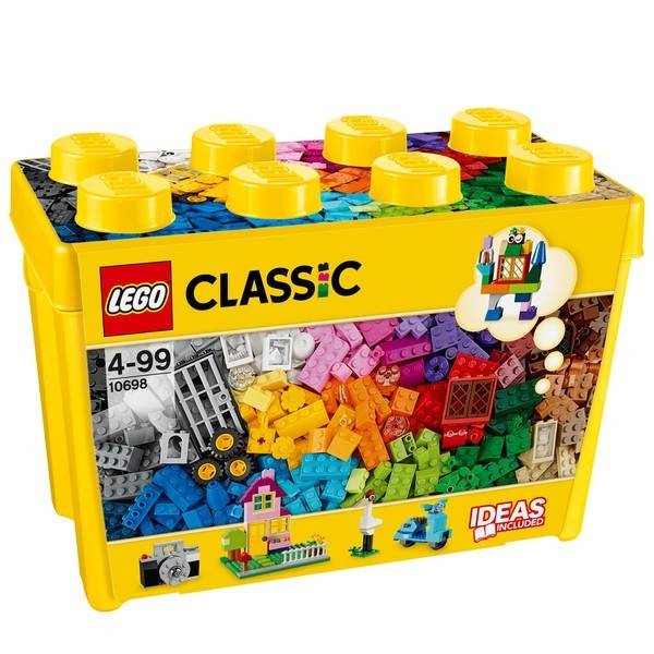 LEGO CLASSIC - BOÎTE DE BRIQUES CRÉATIVES DELUXE DE 790 PIÈCES #10698