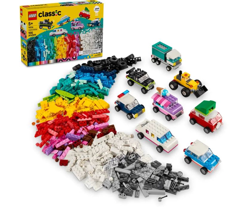 LEGO CLASSIC - LES VÉHICULES CRÉATIFS #11036