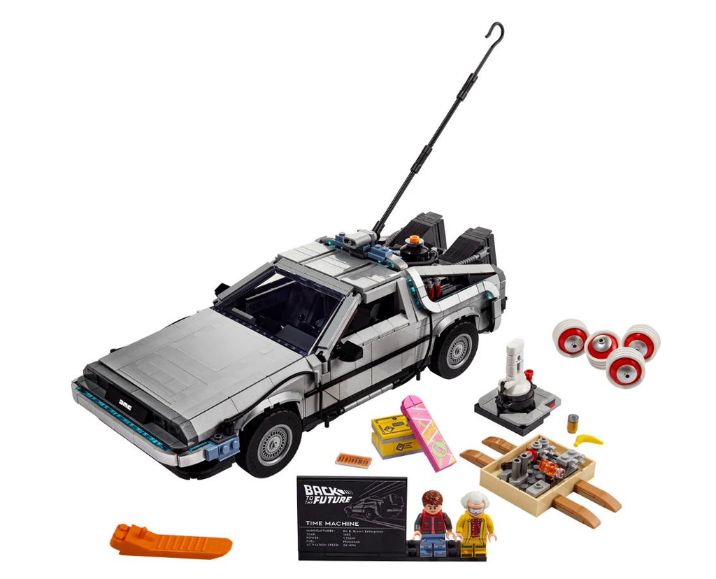 LEGO ICONS - LA DELOREAN, LA MACHINE À VOYAGER DANS LE TEMPS DE RETOUR VERS LE FUTUR #10300