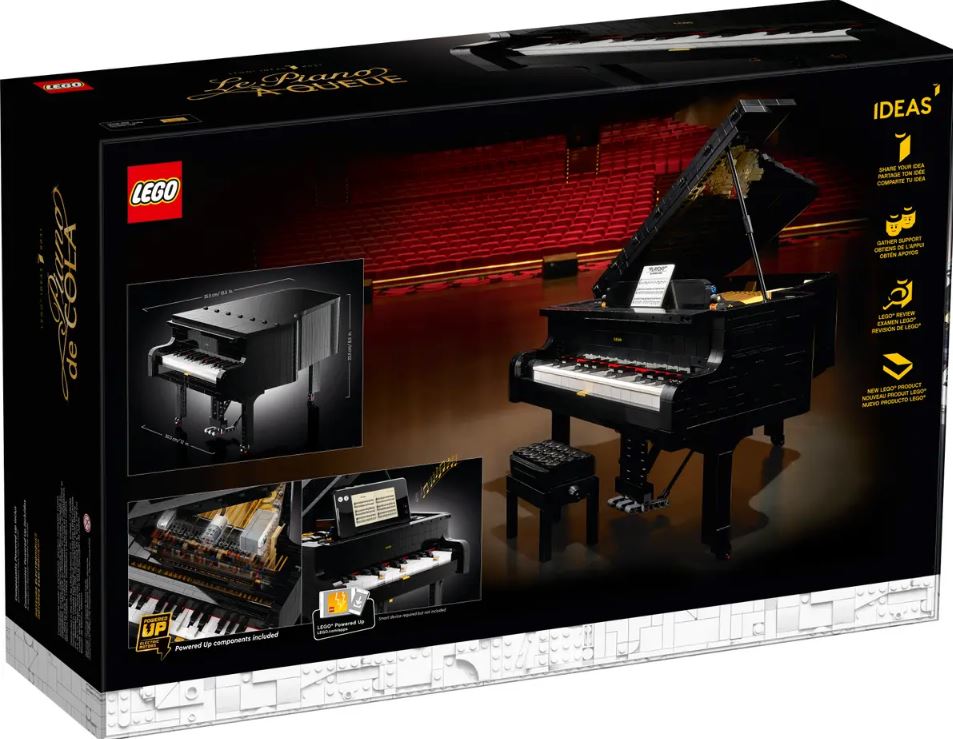 LEGO IDEAS - LE PIANO À QUEUE #21323