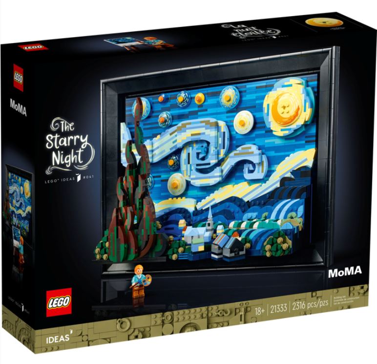 LEGO IDEAS - VINCENT VAN GOGH - THE STARRY NIGHT #21333