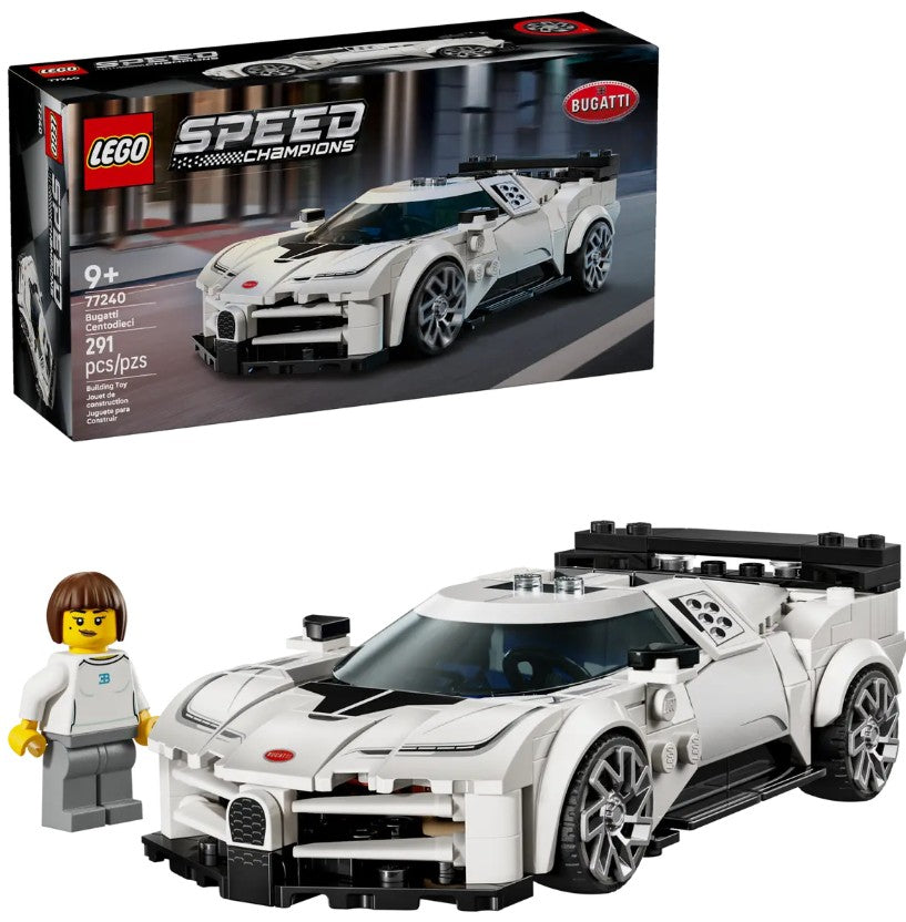 LEGO SPEED CHAMPIONS - L'HYPERVOITURE SPORT BUGATTI CENTODIECI #77240