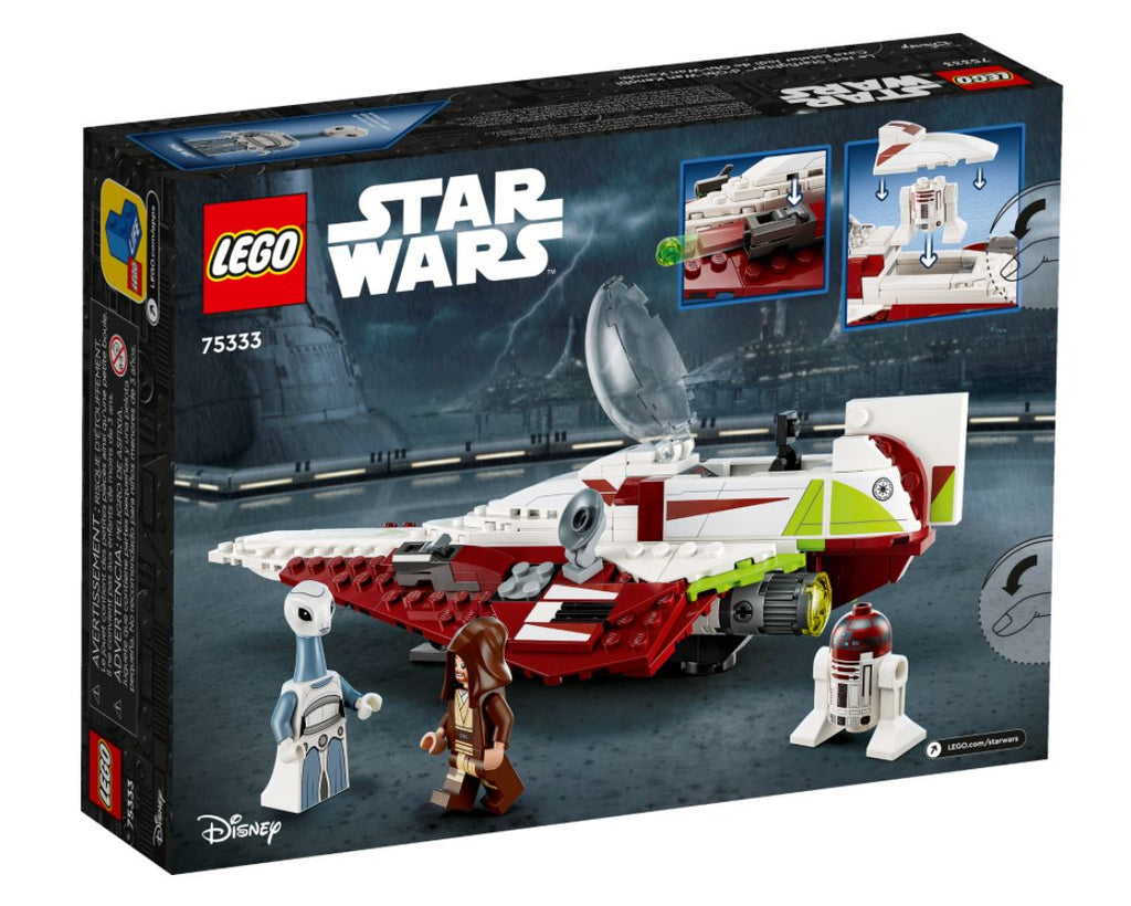 LEGO STAR WARS - LE JEDI STARFIGHTER D'OBI-WAN KENOBI #75333