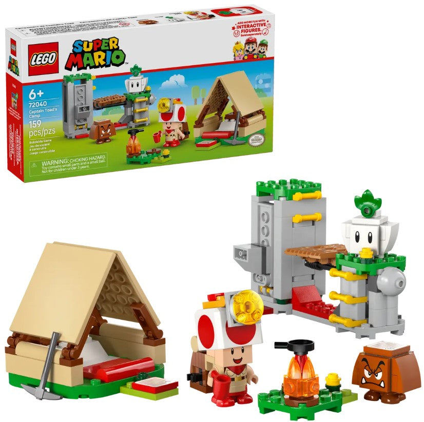 LEGO SUPER MARIO - CAPTAIN TOAD'S CAMPSITE #72040