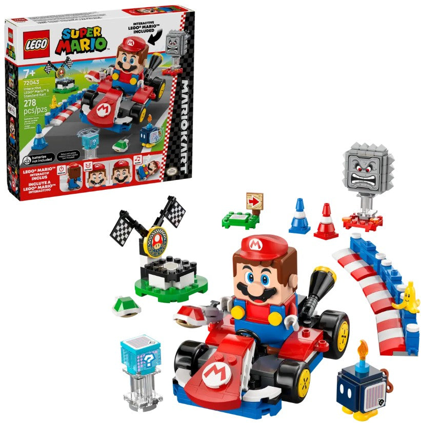 LEGO SUPER MARIO - MARIO KART INTERACTIF #72043
