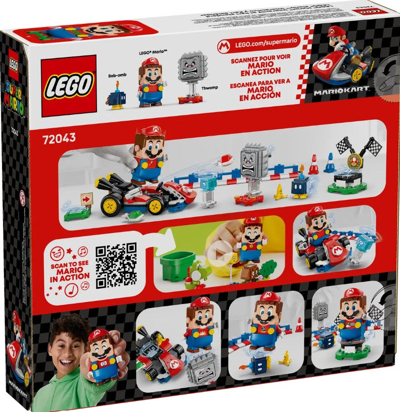 LEGO SUPER MARIO - MARIO KART INTERACTIF #72043