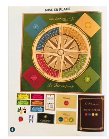 JEU LA RÉCOMPENSE