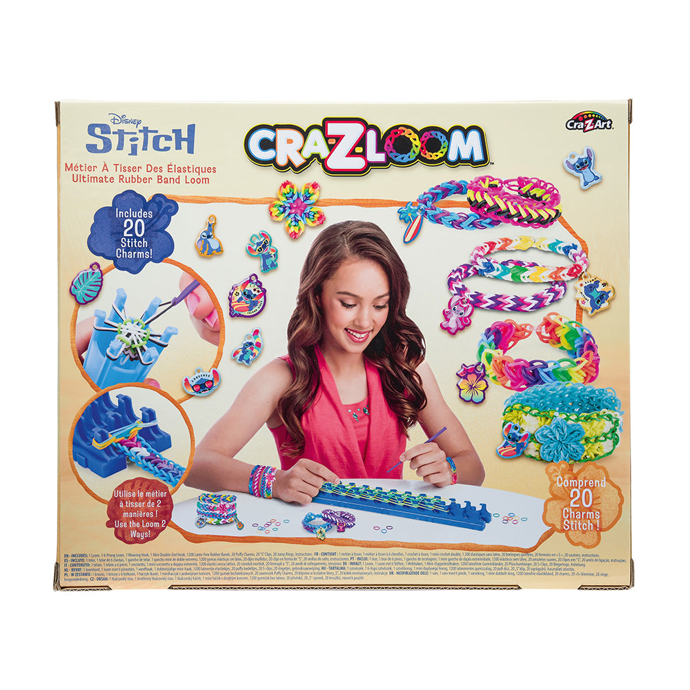 CRA-Z-LOOM - MÉTIER À TISSER DES ÉLASTIQUES - STITCH (BRACELET ÉLASTIQUES)