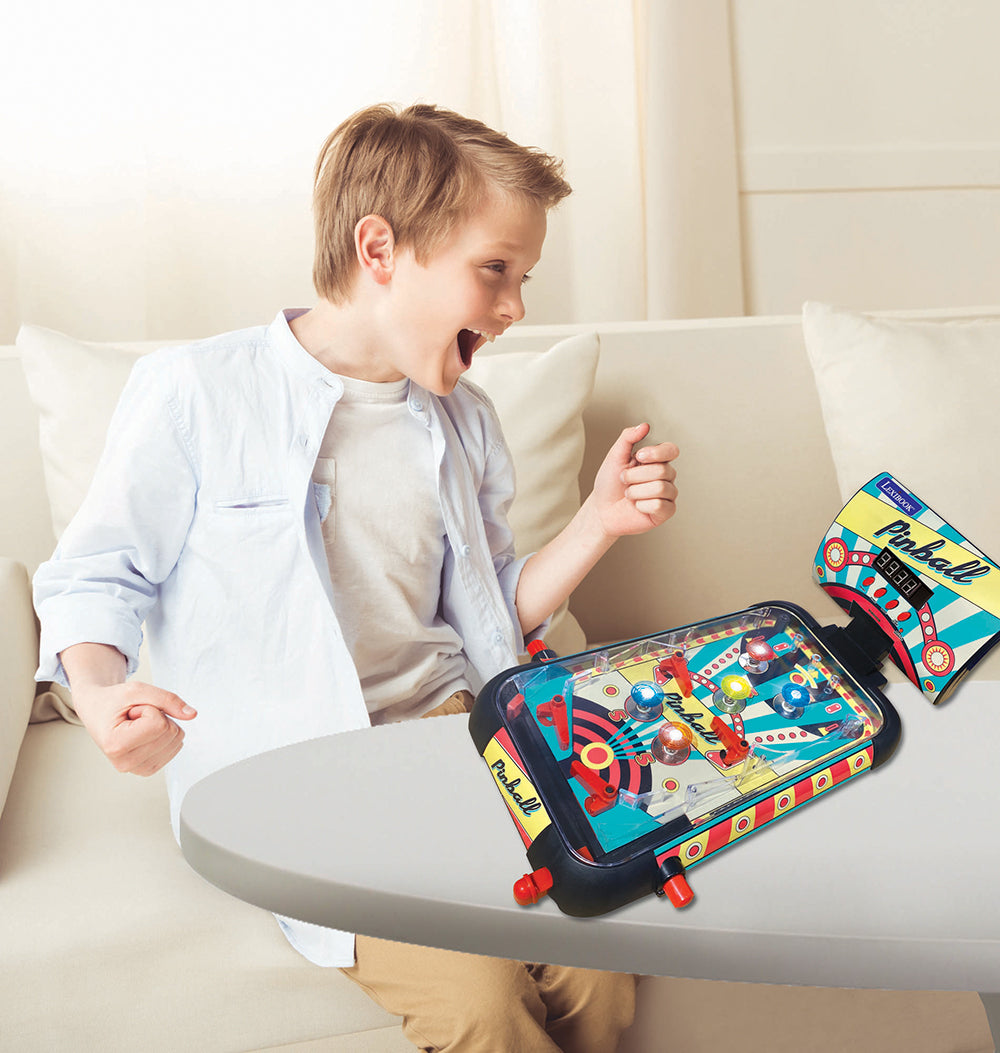 LEXIBOOK GAME - ELECTRONIC PINBALL MACHINE WITH SOUND AND LIGHT EFFECTS