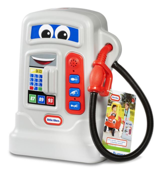 LITTLE TIKES - POMPE SONORE ÉLECTRONIQUE GRISE