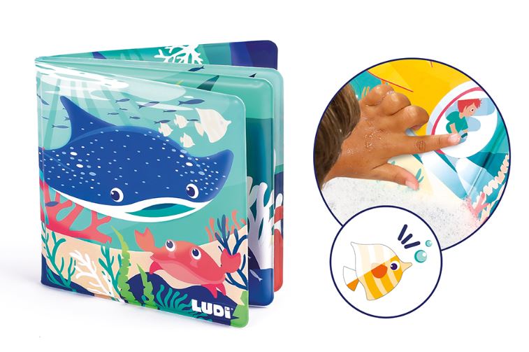 LUDI - LIVRE DE BAIN MAGIQUE