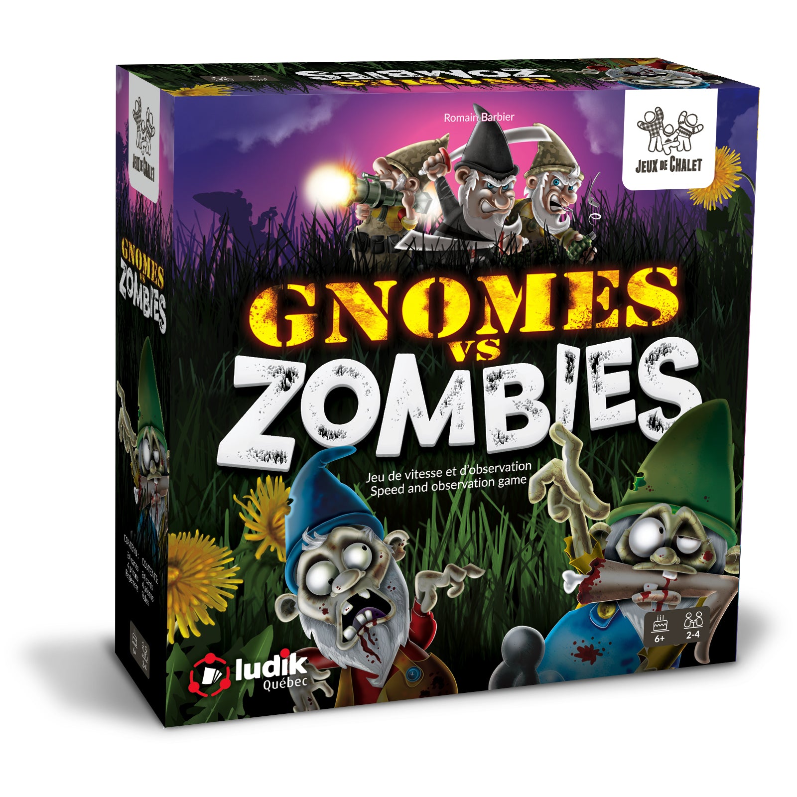 JEU GNOMES VS ZOMBIES - LUDIK QUÉBEC