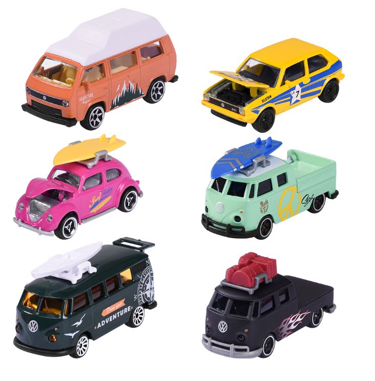 MAJORETTE - 1:64 VOITURE VOLKSWAGEN PREMIUM ASSORTIES