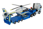 MAJORETTE - MACK TRUCK AND POLICE HELICOPTER