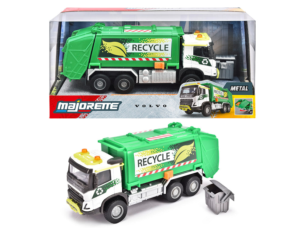 MAJORETTE - CAMION À ORDURES VOLVO 7,5"