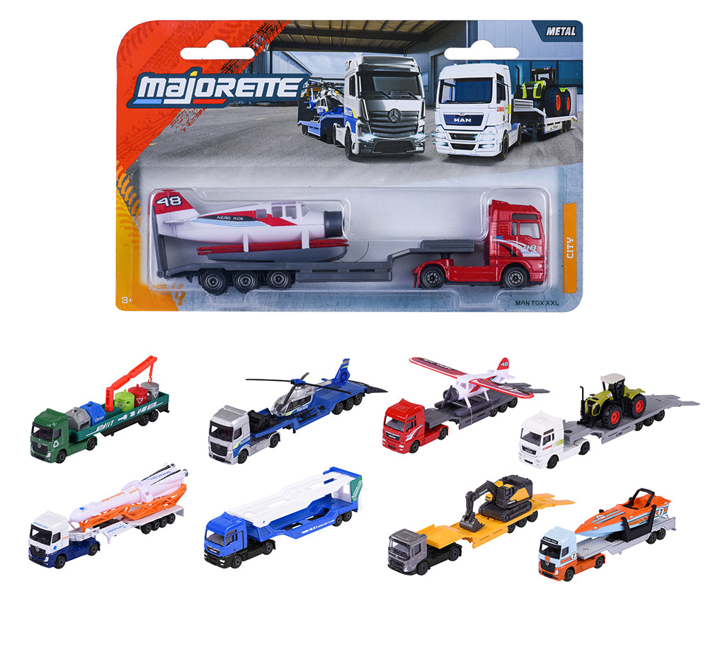 MAJORETTE - TRANSPORTEUR 20 CM ASST