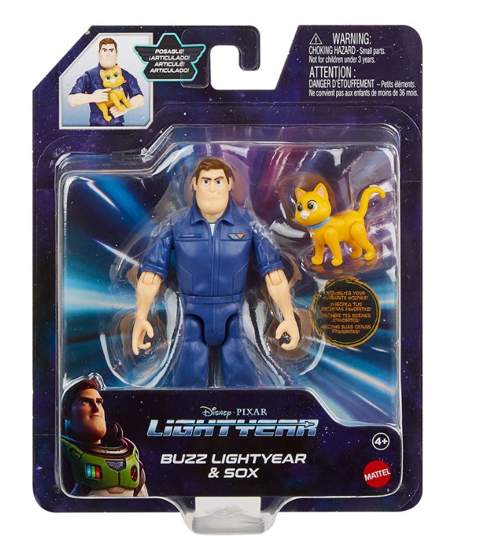 FILM LIGHTYEAR (BUZZ L'ÉCLAIR) - FIGURINES DE BASE 8" (19.9CM) ASST.