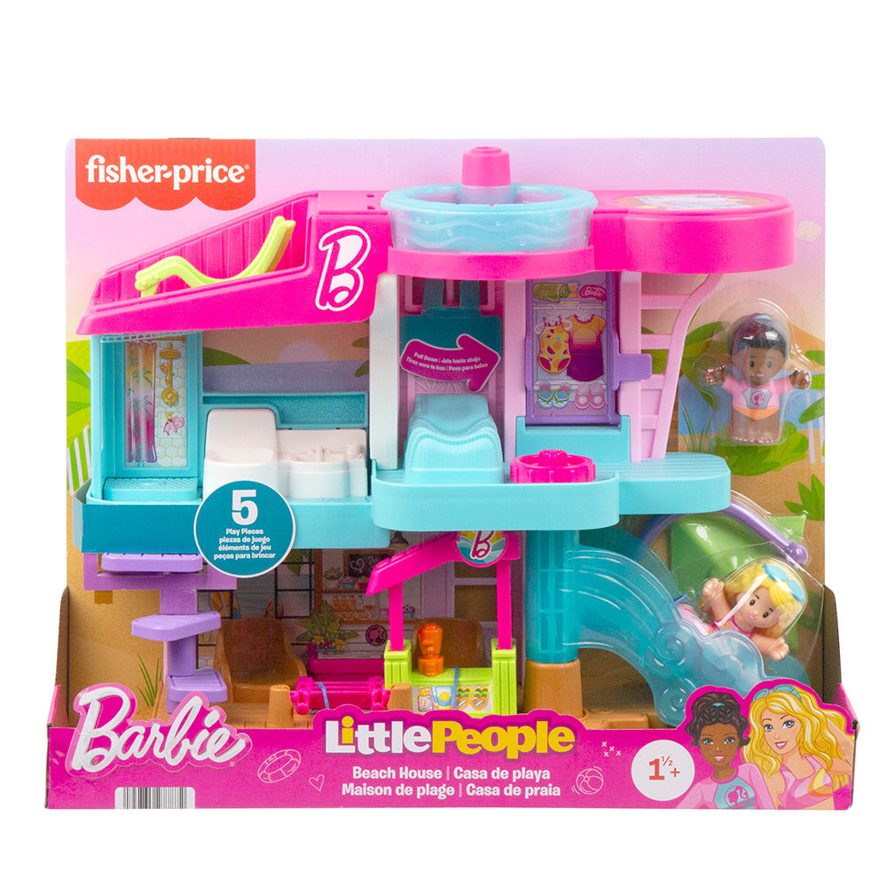 FISHER-PRICE - LITTLE PEOPLE - BARBIE MAISON DE PLAGE