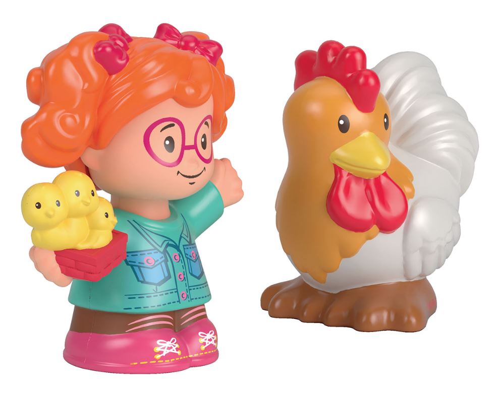 FISHER-PRICE - LITTLE PEOPLE - ENSEMBLE DE 2 FIGURINES ASSORTIES