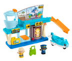 FISHER-PRICE - LITTLE PEOPLE - L'AÉROPORT DES AVENTURES QUOTIDIENNES