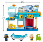 FISHER-PRICE - LITTLE PEOPLE - L'AÉROPORT DES AVENTURES QUOTIDIENNES