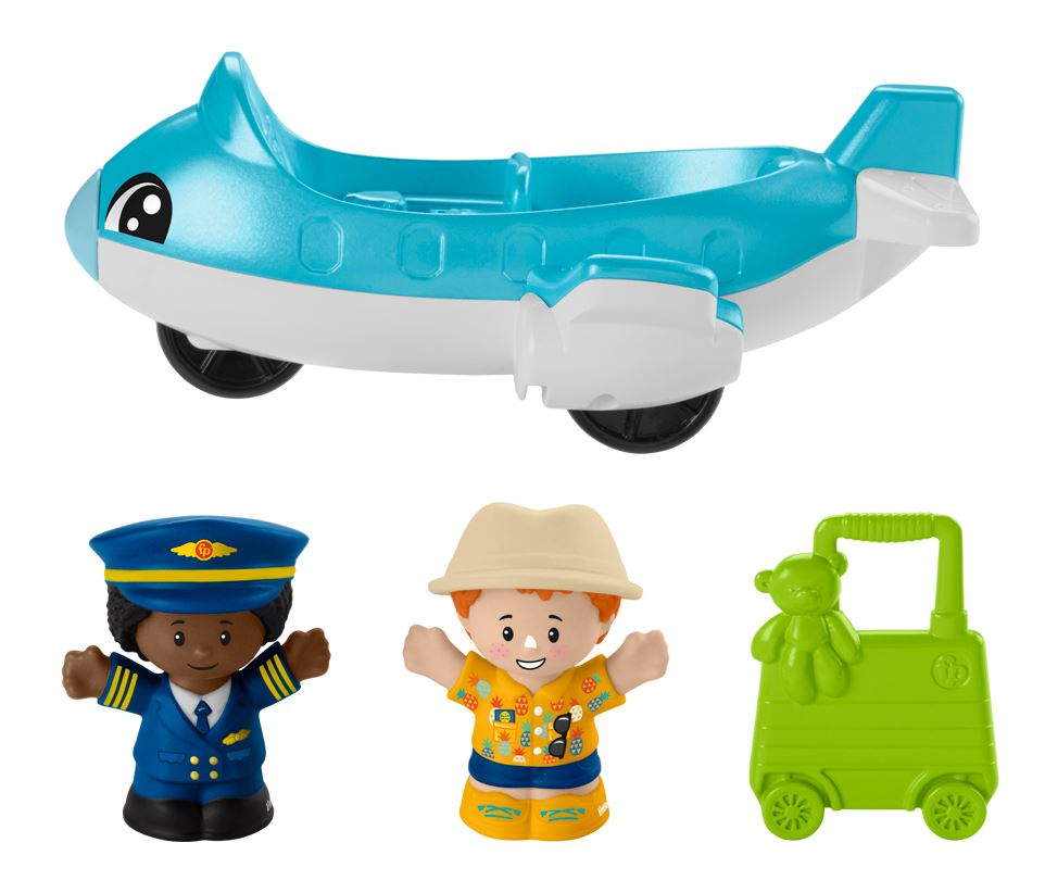FISHER-PRICE - LITTLE PEOPLE - L'AÉROPORT DES AVENTURES QUOTIDIENNES