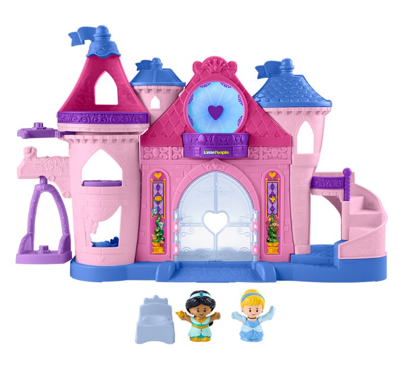 FISHER-PRICE - LITTLE PEOPLE - LE CHÂTEAU DES PRINCESSES DISNEY SONS ET LUMIÈRES