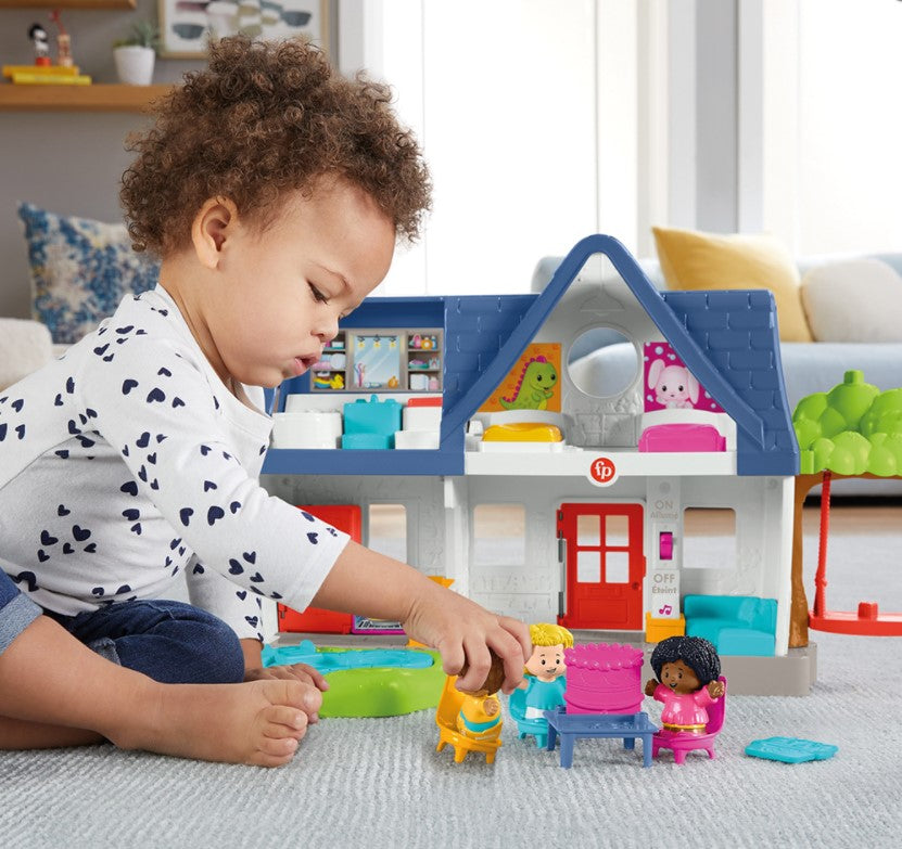 FISHER-PRICE - LITTLE PEOPLE - MAISON DES MEILLEURS AMIS - Version multilingue