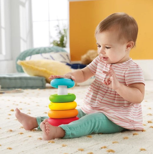 FISHER-PRICE - PYRAMIDE ARC-EN- CIEL ECO