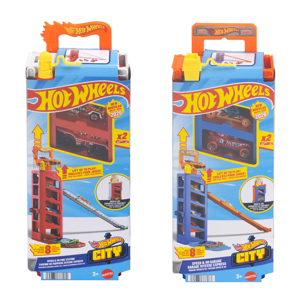 HOT WHEELS CITY - GARAGE VITESSE EXPRESSE ASST