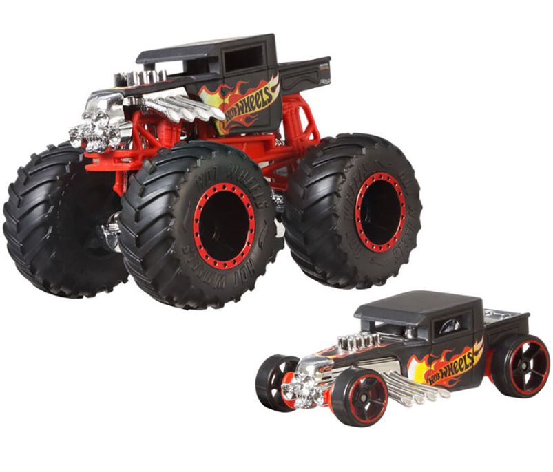 HOT WHEELS - MONSTER TRUCKS AVEC BONUS ASSORTIS