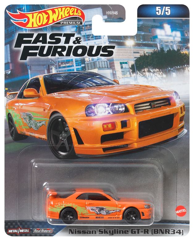 HOT WHEELS PREMIUM - VÉHICULE RAPIDES ET DANGEREUX 1:64 ASST