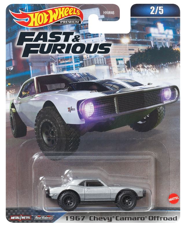 HOT WHEELS PREMIUM - VÉHICULE RAPIDES ET DANGEREUX 1:64 ASST