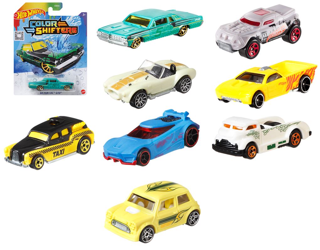 HOT WHEELS - VOITURE COLOR SHIFTERS 1:64 ASST