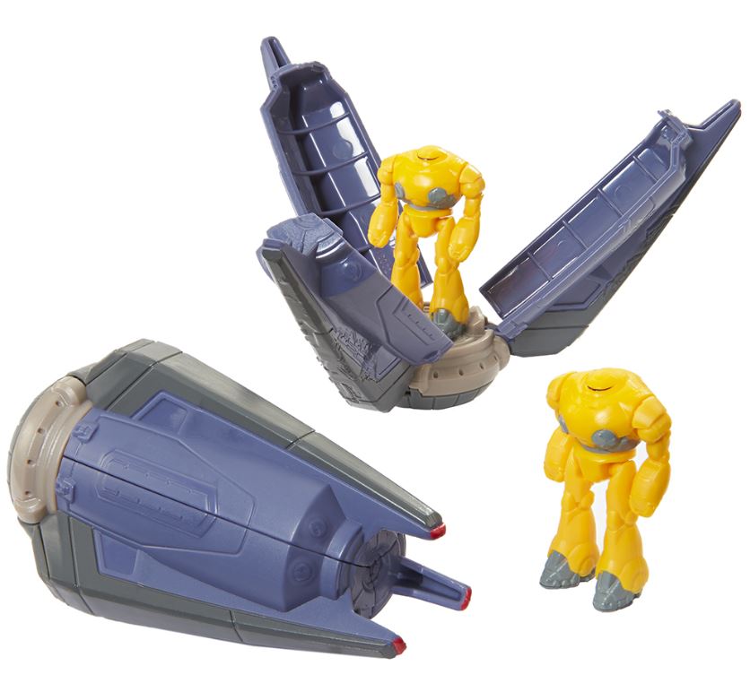 LIGHTYEAR - VAISSEAU SPATIAL SÉRIE HYPERVITESSE 8" (20 CM) ASSORTIS (BUZZ L'ÉCLAIR)