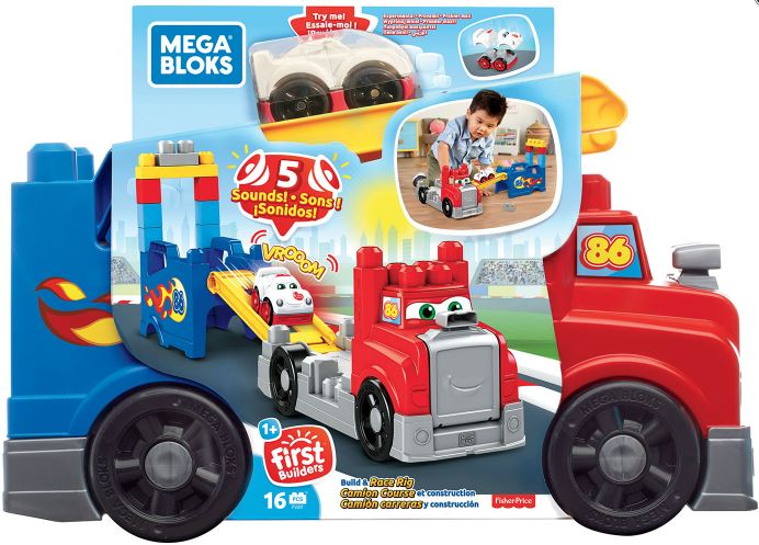 MEGA BLOKS - RACE & CONSTRUCT TRUCK