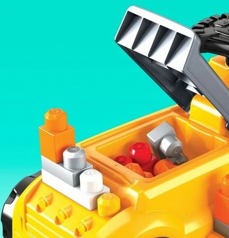 MEGA BLOKS - CAT VÉHICULE PORTEUR ET CONSTRUCTION