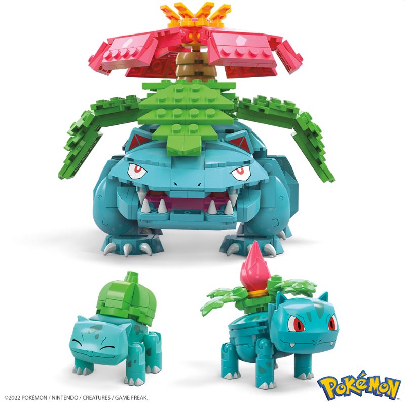 MEGA BLOKS - POKÉMON COFFRET ÉVOLUTION BULBIZARRE
