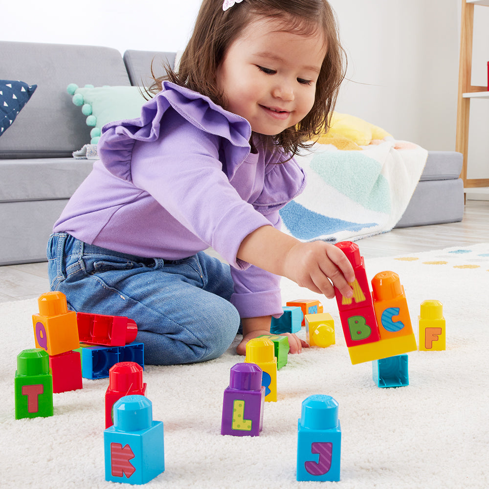 MEGA BLOKS - SAC DE BLOCKS DE CONSTRUCTION 30 PIÈCES