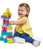 MEGA BLOKS - BIG BUILDING BAG 80 ASSORTED PIECES