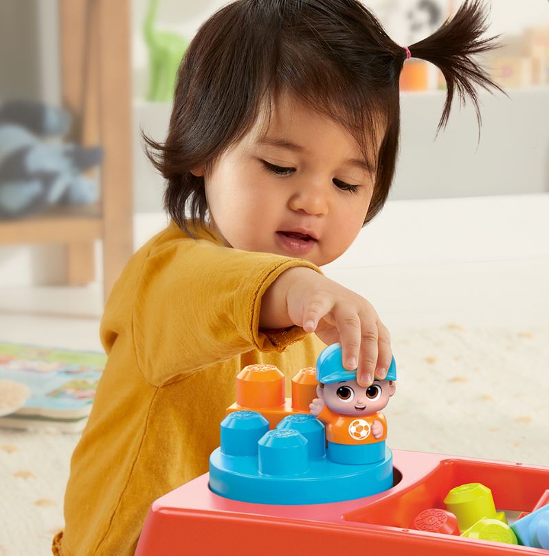 MEGA BLOKS - WAGON TOURNI-BLOCS